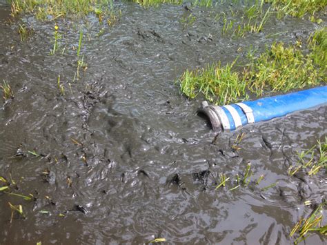 A new, better pond restoration solution. Sediment Removal System