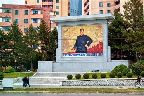 Kim IL Sung. DPR.Pyongyang. North Korea. Editorial Photo - Image of ...