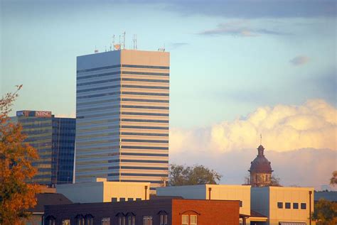 Columbia Sc Skyline Photograph by William Copeland | Fine Art America