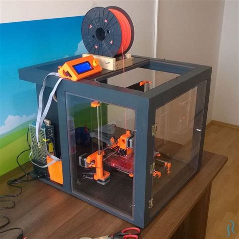 How I built my DIY 3D printer enclosure with tips and ideas how to build yours. Goes through the ...