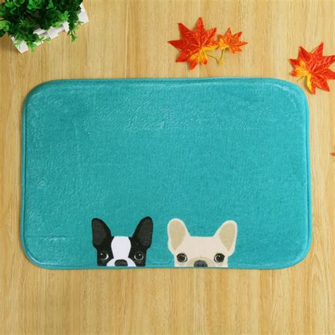 New Design Two Dog Home Door Front Non Slip Mat Carpet 40x60cm Entrance Doormats Living Room ...