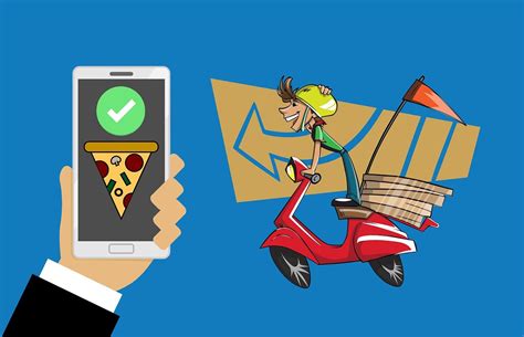 Download Pizza, Delivery, Bike. Royalty-Free Stock Illustration Image ...