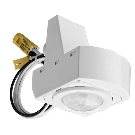 Lithonia Lighting 360 Degree Mounted White Motion Sensor Fixture-MSX12 ...