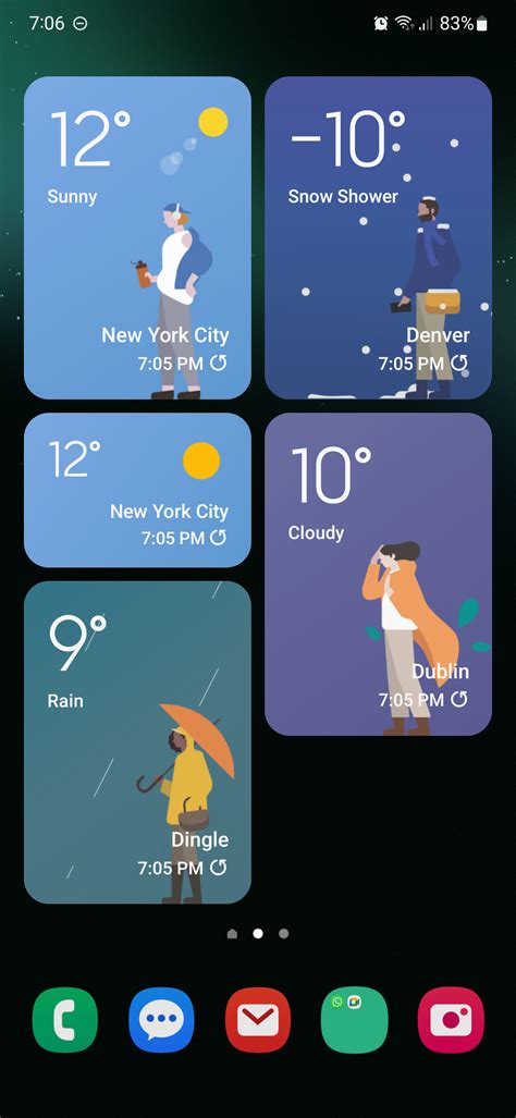 One UI 5.1 feature focus: Samsung's new dynamic weather widget - SamMobile