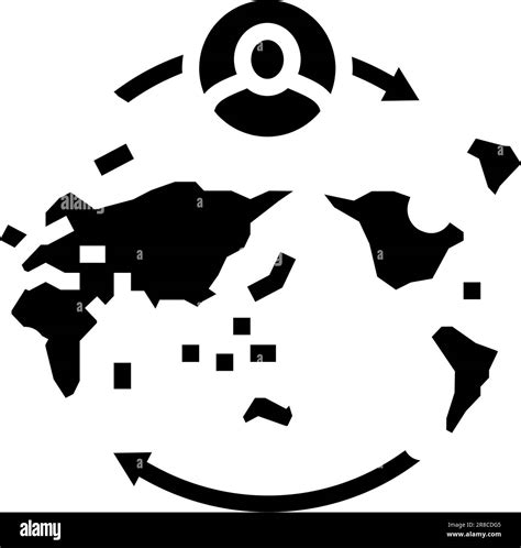 migration africa human evolution glyph icon vector illustration Stock Vector Image & Art - Alamy