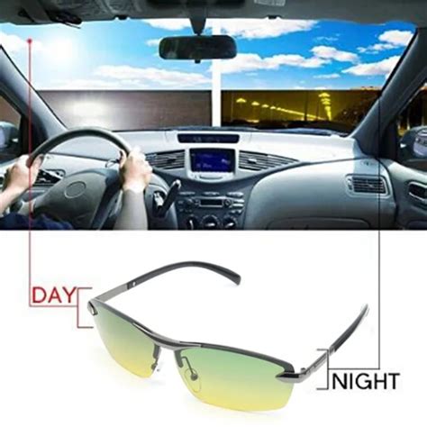 1PC Driving Sunglasses Day Night Photochromic Polarized Sunglasses Sunglasses for Drivers Safety ...