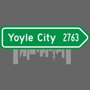 yoyle city sign full - Mens T-Shirt | OFFICIAL BFDI APPAREL