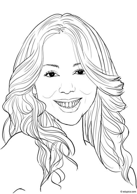 Coloring Page Mariah Carey - Free printables - Img 15419