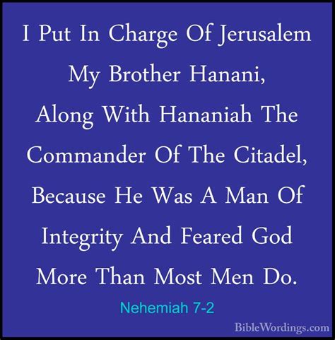 Nehemiah 7 - Holy Bible English - BibleWordings.com