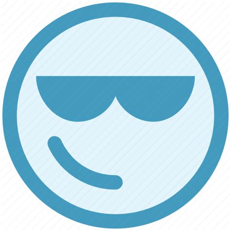 Attitude, emoji, expression, face, facial, glasses, smiley icon - Download on Iconfinder