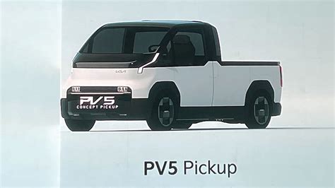 Kia PV5 Pickup Concept Could Be a $35,000 Electric Truck | The Drive