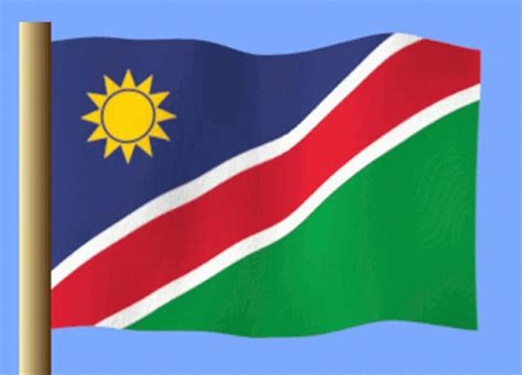 Namibia Raised Flag GIF | GIFDB.com