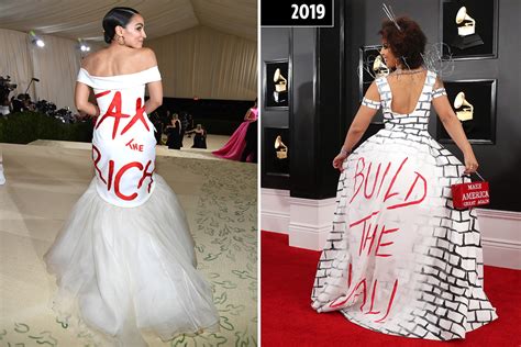 Met Gala 2021 - AOC wears 'tax the rich' dress at first fashion show in ...