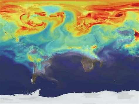 WATCH: How Carbon Dioxide Travels Around The Globe | WBUR News