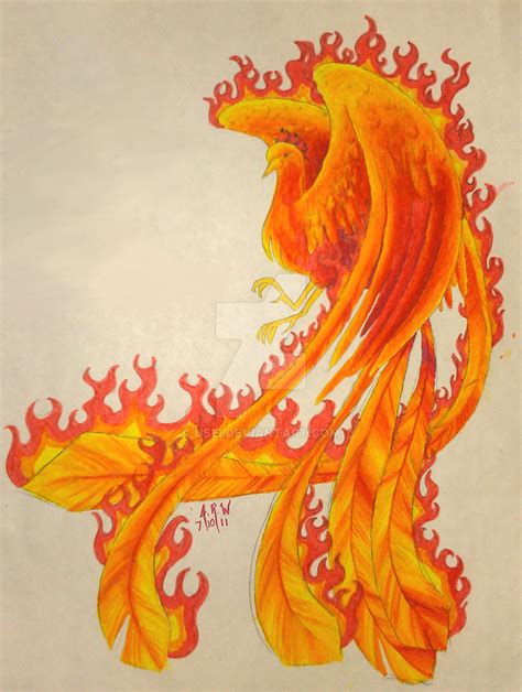 Phoenix fire by Usei on DeviantArt