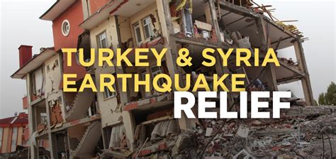 Turkey & Syria Earthquake Relief | Diocese of Portland