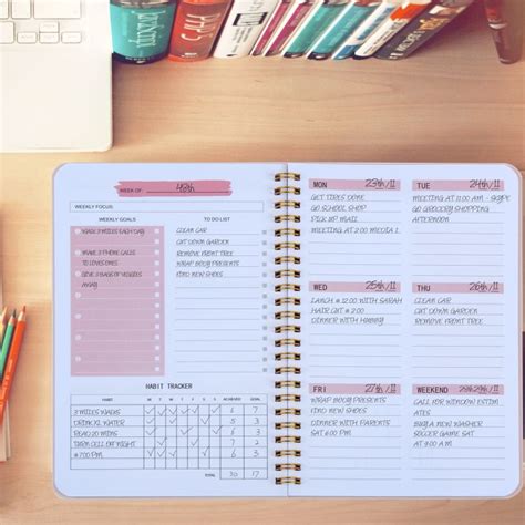 ️ 【Fast delivery】 2023 A5 Agenda Planner Notebook Diary Weekly Planner ...