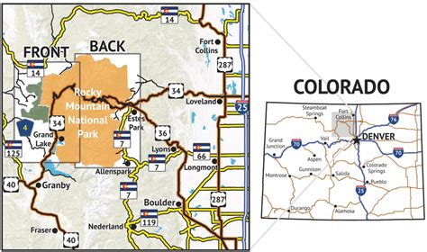 Hiking Rocky Mountain National Park Map – The World Map