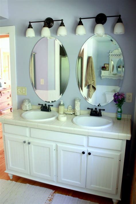 Farmhouse Oval Vanity Mirror