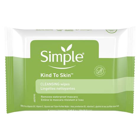 Simple Kind to Skin Facial Cleansing Wipes Cleansing 7 Wipes - Walmart.com