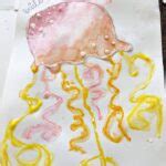 Jellyfish Art - Homeschool Homestead