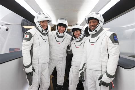 NASA SpaceX Crew Dragon Resilience crew - SpaceWatch.Global