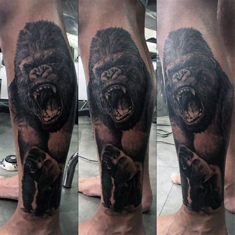 50 King Kong Tattoo Designs for Men