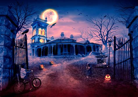Halloween House Wallpaper
