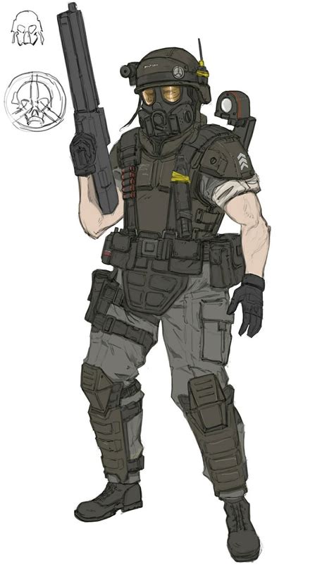 Soldier | Concept art characters, Sci fi concept art, Armor concept