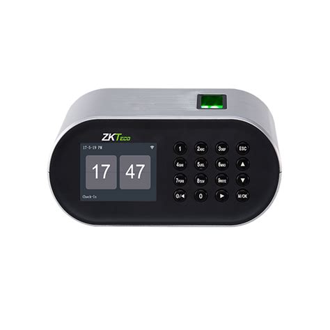 Zkteco D1 Countertop Time Attendance Terminal, Fingerprint: 1000, Wi-Fi ...