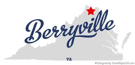 Map of Berryville, VA, Virginia