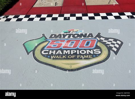 Daytona 500 champions walk of fame hi-res stock photography and images - Alamy