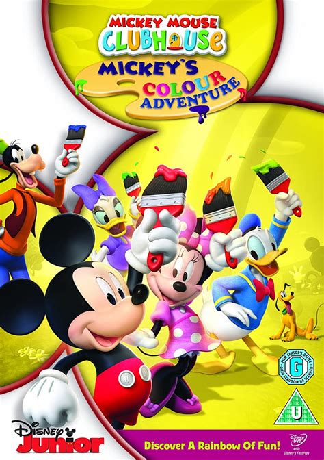 Mickey Mouse Clubhouse: Mickey's Color Adventure DVD - Walmart.com