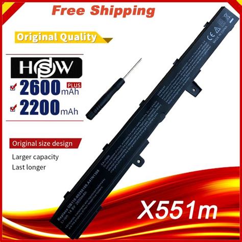 Laptop Battery For ASUS X551C X551CA X551M A41N1308 A31N1319 0B110-00250100M X45LI9C YU12008 ...