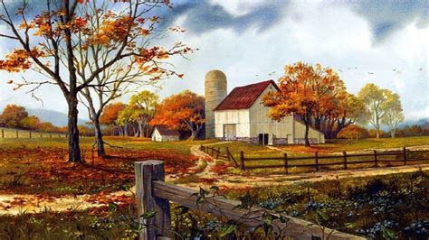 Fall Farm Wallpapers - Top Free Fall Farm Backgrounds - WallpaperAccess