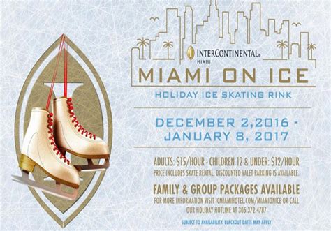 Winter Wonderland Ice Skating Rink Cools Downtown Miami! - Miami Luxury ...