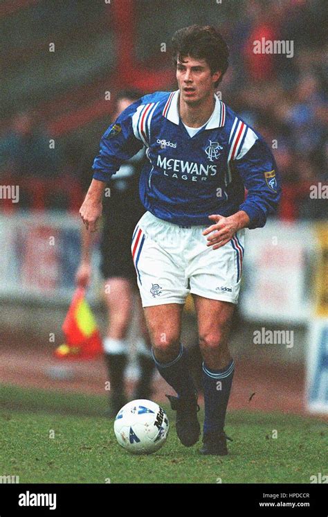 BRIAN LAUDRUP GLASGOW RANGERS FC 10 February 1997 Stock Photo - Alamy