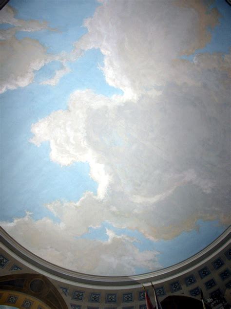 √ How To Paint Clouds On Ceiling