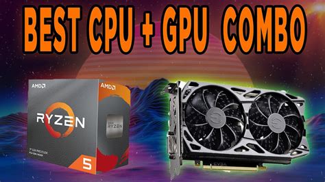 Best Budget CPU (GPU Combo) For Gaming in 2020 ! ($260 - $700) - YouTube