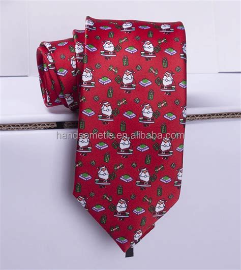 Polyester Funny Christmas Ties - Buy Funny Christmas Ties,Christmas ...