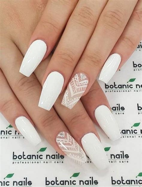 Nail - 50 White Nail Art Ideas #2522802 - Weddbook