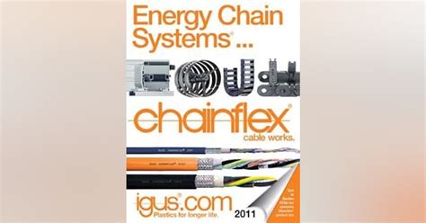 Industrial Cables | igus' Cable Carrier Catalog | Control Design | Control Design