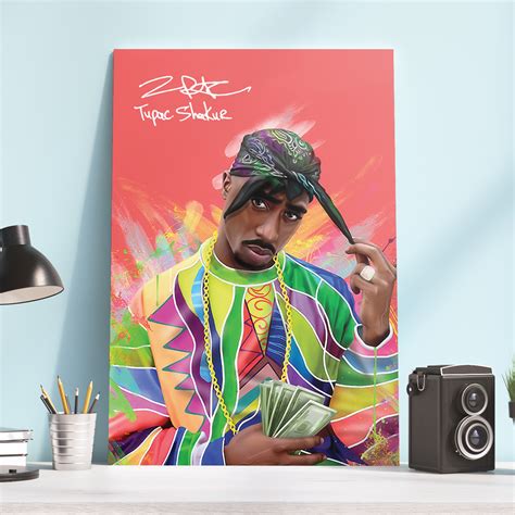2pac Dear Mama 90s Hip Hop Poster Canvas - REVER LAVIE