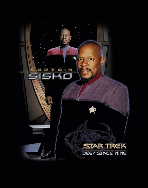 Star Trek - Captain Sisko Digital Art by Brand A