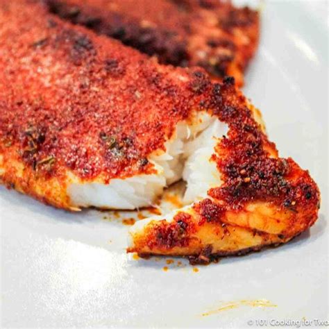 Baked Blackened Tilapia - 101 Cooking For Two