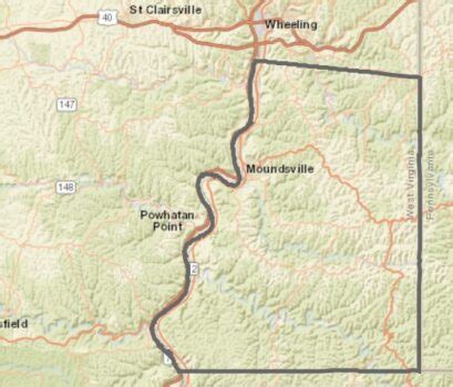 Marshall County MAP - WV MetroNews