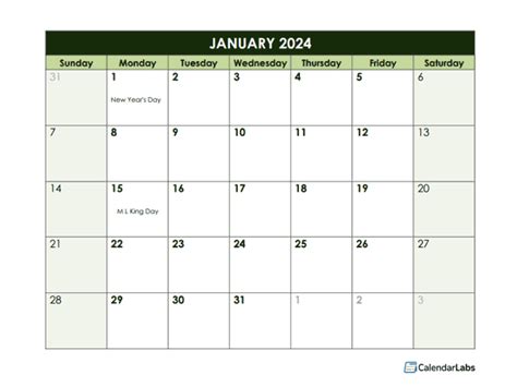 Google Docs Yearly Calendar Template 2024 - Ethel Janenna