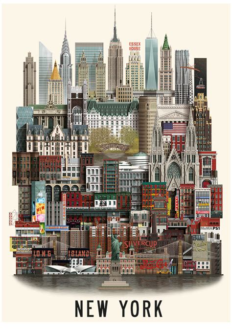 New York poster by Martin Schwatz