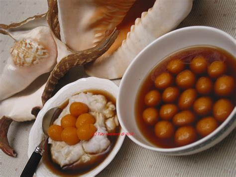 FOOD PLUS LOVE: Biji Salak & Bubur SumSum (Sweet Potato Ball in Palm ...