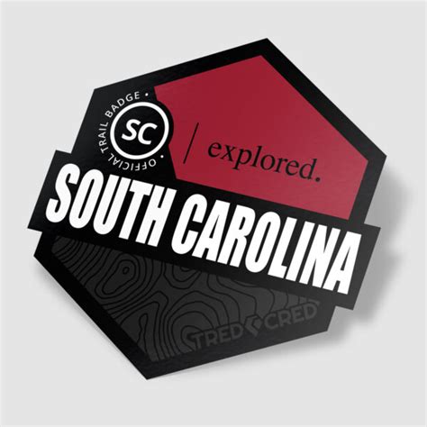 Sticker: South Carolina State - Tred Cred